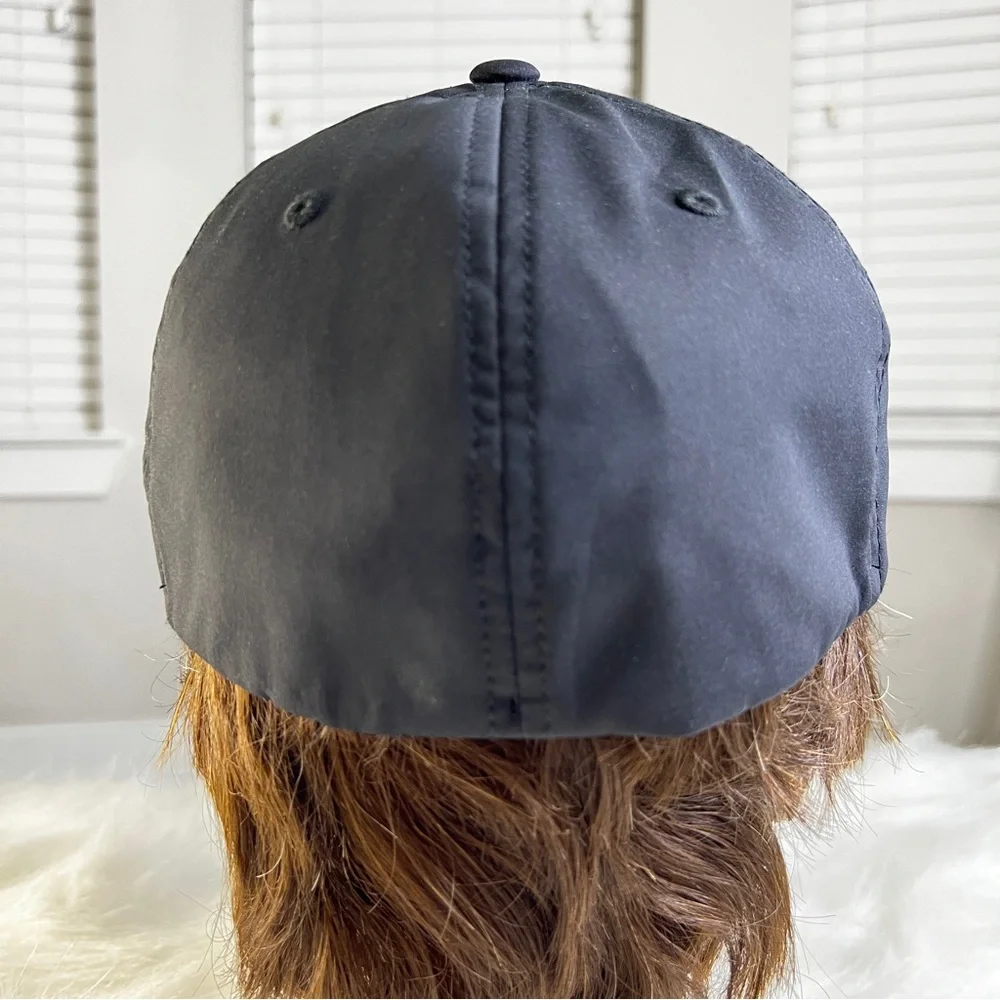 BMW Limited Edition M Racing Metallic Black Silver Logo Ball Cap Flexfit Hat NEW - Picture 14 of 16